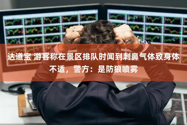 达道宝 游客称在景区排队时闻到刺鼻气体致身体不适，警方：是防狼喷雾